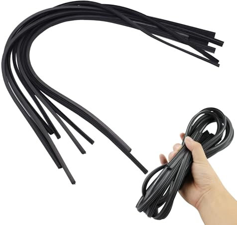 8 Stück Universal Scheibenwischergummi, Wischergummi Scheibenwischer, Ersatz Wischergummi, Ersatz Gummi, Glasschäden Vermeiden, Scheibenwischer leiser Machen