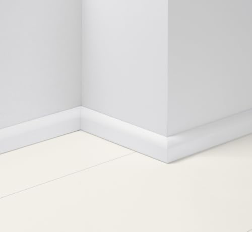 Parador Dekor-Sockelleiste SL 2 Uni weiß D001 Länge 2.20m