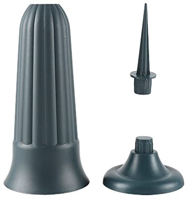 FGYZYP Vasi da tomba da cimitero con punte lunghe e pali da terra, supporto per fiori in plastica, contenitori floreali in pietra tombale commemorativa per tombe cimitero lapidi decorazione feste