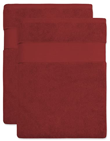 Bananalu Toalla de sauna XL – XXL, 100 x 180 cm, 100% algodón, 600 g/m², 2 unidades, Bossa Nova 18-1547, 100 x 180 cm, 600 g/m²