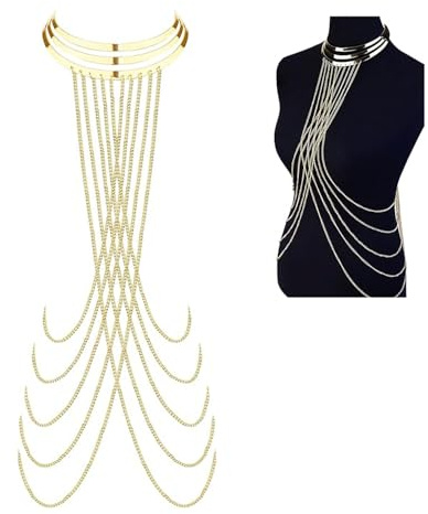 Ajustable Cadena de Cintura Vientre, Bikini Playa Sexy Sujetador Cadena, Flecos Cruzados Multicapa, Verano Playa Joyas para Mujeres Cadena Cintura Mujer, Bikini Club Nocturno, Accesorios