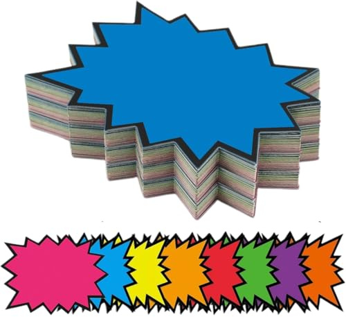 WUYJI Etichette per prezzatrici Cartellini dei prezzi da 160 pezzi, etichette di vendita vuote, colori casuali, adatti per supermercati, negozi(7,62 x 12,8 cm)