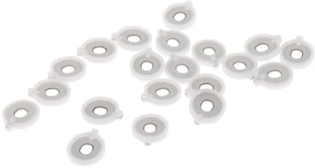 KIXZSAZ Crafted Alto Horn Valve Guides Replacement 20 Pieces Repair Essential With Tenor Horn Parts For Optimal Playability Alto Valve Guide Replacement Parts