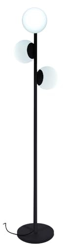Lumisky Lampadaire filaire pied métal éclairage puissant LED blanc GLOBY TREE H175cm culot E27