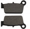 Yerbay Bremsbeläge hinten für BETA RR 50 Motard Track 2009-2020/ RR 250 Enduro 2005-2007 2013-2021
