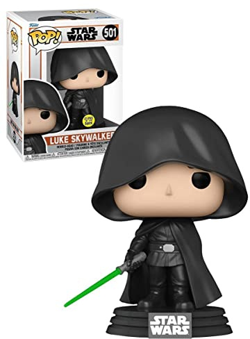 Funko Pop Star Wars The Mandalorian Hooded Luke Skywalker Vinyl Figure (#501)