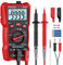 Proster TRMS 6000 Counts Auto Ranging Digital Multimeter – with 600V AC/DC Voltage 10A AC/DC Current NCV Multimeter with Temperature Probe, Backlight & Overload Protection for Electricians DIY