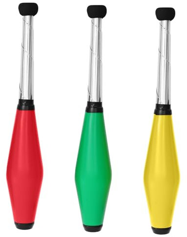 ADOCARN 3st Jonglierstock Professionelle Jonglierstöcke Zirkus Jonglieren Spaß Jonglierstab Für Trick Jonglierringe Jonglierstöcke Anfänger Jonglierkeulen Für Eva