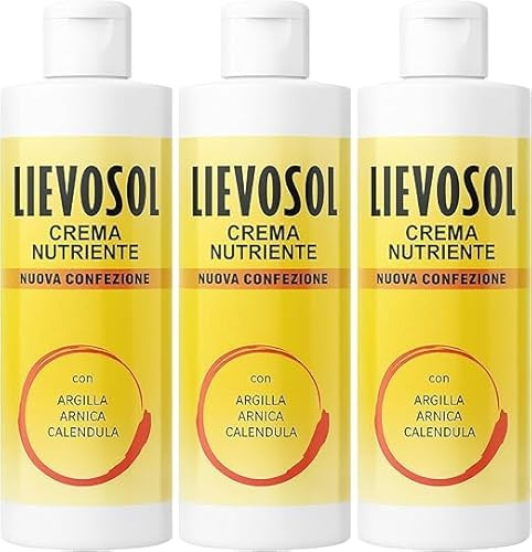 Lievosol Crema Antidolorifica 600ml – Arnica e Artiglio del Diavolo – Sollievo Dolori Muscolari, Articolari, Schiena e Cervicale