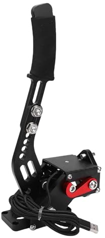 Yctze Freno de Mano USB para Sim Racing - Compatible con G27 G29 G920 G923 T500 T300 - Diseño Lineal Analógico de 16 Bits Ajustable Fácil Plug and Play para Juegos de PC
