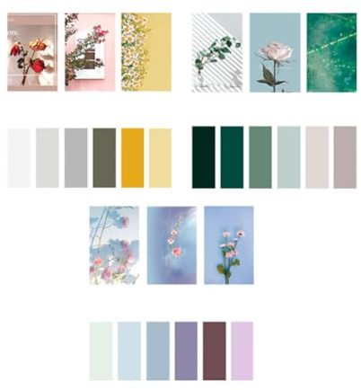 TOYANDONA Bloc-notes Autocollant Rétro en Papier Lot de 3 Sets de Sets de Portable et Pratique Autocollant Mémo Détachable pour Scrapbook et Usage à Couleur Aléatoire Plusieurs styles