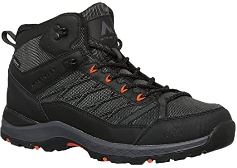 McKinley Kona V Mid AQX Wander-Schuh Black/Anthracite/Red 45