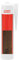 Silicone acrylique coloré à l'eau pour bois sans solvant pour sceller ou mastic bois - Usage intérieur - Scellant bois pour trous, fissures et fissures (nois)