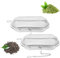 Yuannee Passoires à Epices,2 PCS Boule à Thé Et Passoire à Epices en Acier Inoxydable Argent Réutilisables Ovale Infuseur à Boule de Passoire à Thé Infuseur a The pour en Vrac et épices