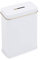 Tin Charity Box Collection Can Money Savings Box Piggy Bank Cash Can (Square)