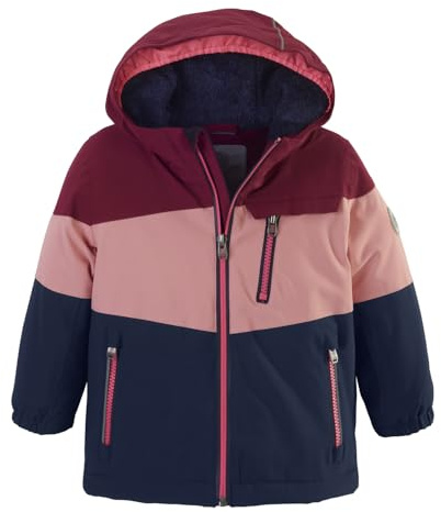 Killtec Unisex Fisw 3 Mns Jckt Skijacke/ Funktionsjacke Mit Kapuze Und Schneefang, Brombeere, 122-128 EU