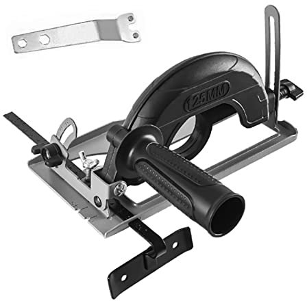 Grinder Tool - Smerigliatrice a mano con 45 ° regolabile | Supporto per smerigliatrice fai da te in ghisa Supporto per fresa angolare da 100 ~ 125 mm Generico