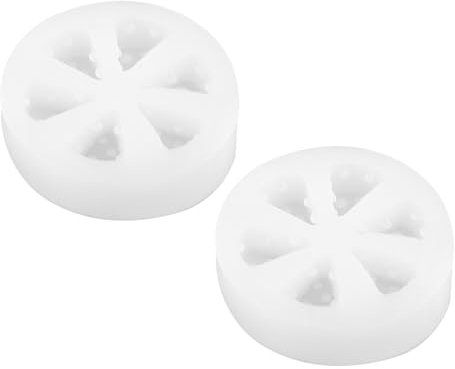 DOITOOL 2 Pezzi Muffa Del Formaggio Per Torte Da Forno Cioccolato Stampo Per Torta a Forma Di Formaggio Stampo a Forma Di Formaggio Gel Di Silice Transparent