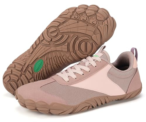 SAGUARO Barefoot skor unisex minimalistiska barfota sneakers som andas lätt
