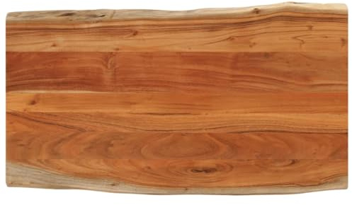 Générique Dessus de Table 110x60x2,5cm rectangulaire Bois Massif d'acacia,Meubles,Accessoires pour Tables,Plateaux de Table,370623