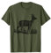 Rehbock im Wald Jäger Jagd T-Shirt