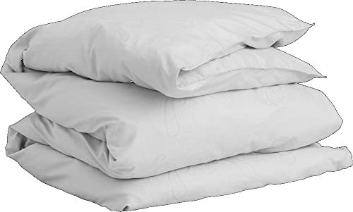 GANT Jacquard Paisley Single Bettdeckenbezug einzeln Farbe Light Grey Größe 135x200
