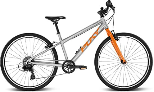 Puky LS-Pro 26-8 Alu Kinder Fahrrad silberfarben/orange