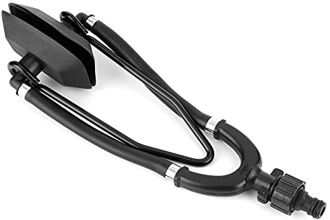 Enjuague de Agua para Motor Fueraborda, Alimentación Doble, Orejeras Rectangulares Grandes, Conexión Rápida, Eliminación deSalada, Prevención de Corrosión