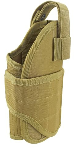 Pistolhölster för högerhänta, 1 st justerbart vapenhölster, 20x9 cm, dolt bälteshölster för airsoft, paintball och taktisk träning