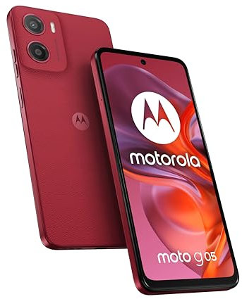 Motorola moto G05 128GB/4GB RAM Dual-SIM plum-red