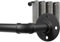 Ulinkbee Curtain Poles For Eyelet Curtains, 80-367cm Adjustable Curtain Rail, 25mm Diameter Extendable Curtain Poles Indoor/Outdoor Curtain Rods for Bedroom, Living room, Office