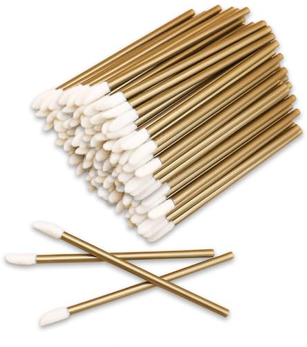 300 Pcs Lip Brushes, Disposable Lip Brush Wands, Lips Mask Applicator Brushe, Gloss Wands Applicator Tool Makeup Beauty Tool Kits, Lipstick Concealer Brushes Lips Gloss Wand
