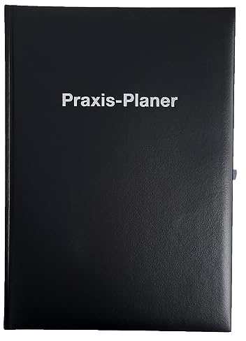2026 ADINA Praxisplaner A4 1 Tag auf 1 Seite schwarz