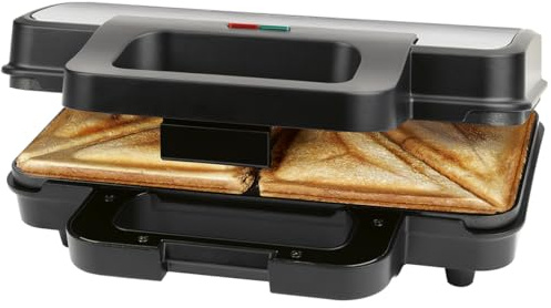 Appareil à sandwichs ProfiCook® | plaques extra larges pour tranches de pain XXL | revêtement antiadhésif | grille-pain grille-pain à sandwichs | appareil à sandwichs | 900 W | PC ST 1315