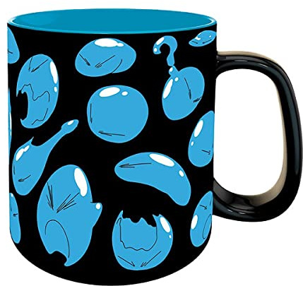 Abystyle Z110220 That Time I Got Reincarnated as A Slime Rimuru Becher, 460 ml Fassungsvermögen, Schwarz/Blau