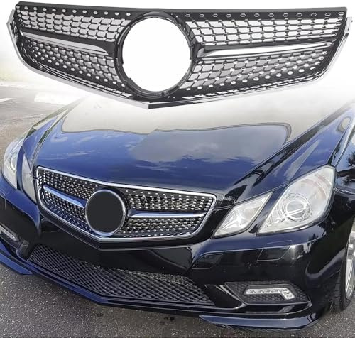 Parrilla Frontal para Parachoques de Coche para Mercedes E Class C207 A207 Coupe Convertible 2009-2013 E200 E220 E250 E350E400E500 Parrilla frontal para radiador,Rejilla parachoques Parrilla delantera