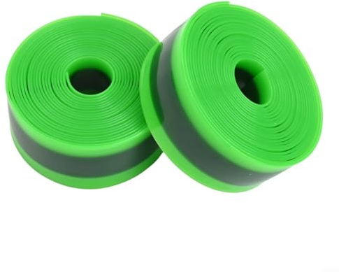 Eawfgtuw Set di 2 fodere per pneumatici per bicicletta, in materiale TPU 700C, 26 29, protezione per camera d'aria della bicicletta, striscia anti-foratura, nastro anti-foratura, per bici da strada,