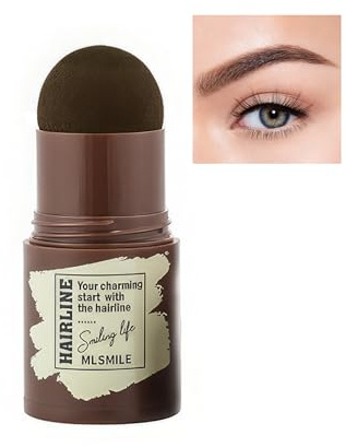 Qwesure Xixi Lápiz para cejas con línea de pelo, fórmula resistente al agua y al sudor, 24 horas, larga duración y efecto de sombra natural (02#grayblack)