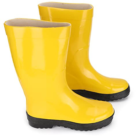 Yinhing Boots Impact Puncture Shielding Rubber Shoes for Men and Women Size 42 Ideal for Firefighters Industrial Workers and Hazardous Environments (44)