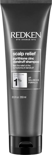 Redken Anti-Dandruff Shampoo, For Dandruff Control, Soothes Scalp, For Dry & Flaking Scalp, Dermatologist Tested, Scalp Relief, 8.5 fl.oz./250ml