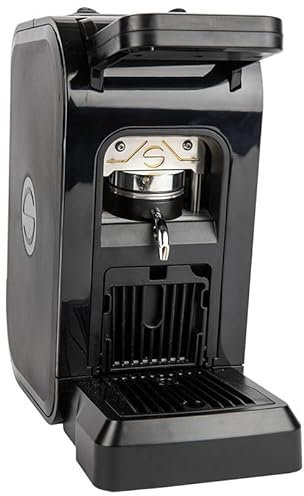 Generico SPINEL CIAO Colore Nero Macchina da Caffè a cialde ESE 44mm filtro carta + Kit degustazione cialde Omaggio Emporio del Caffè