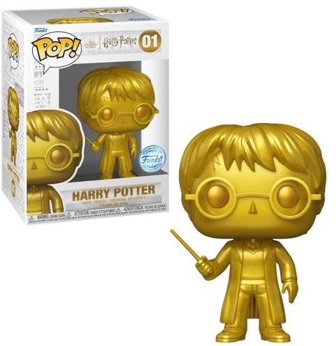 Funko Pop Harry Potter Nº.01 Metálica couleur OR Edición Exclusiva Special Edition
