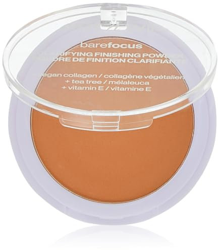 Wet n Wild Bare Focus, Makeup Clarifying And Finishing Powder, Translucida E Matte, Base per Trucco A Lunga Durata, Con Acido Ialuronico E Vitamina E, Tonalità Medium/Tan