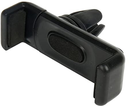 Turbocar - Support Smartphone Voiture - Fixation sur Grille d'aération - Universel - Facile et Pratique - Idéal pour Garder Un Pare-Brise dégagé - Ajustable jusqu'à 8 cm - Tête orientable à 360°