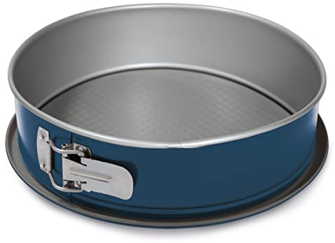 Guardini, Xbake-linje, öppningsbar kakform 1 botten 24 cm, stål med non-stick beläggning, minskad miljöpåverkan, grå/blå