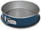 Guardini, Linea XBake Kuchenform, aufklappbar, 1 Boden 24 cm, Stahl mit Antihaftbeschichtung, grüner Stahl mit neuer PFAS-Beschichtung, grau/blau