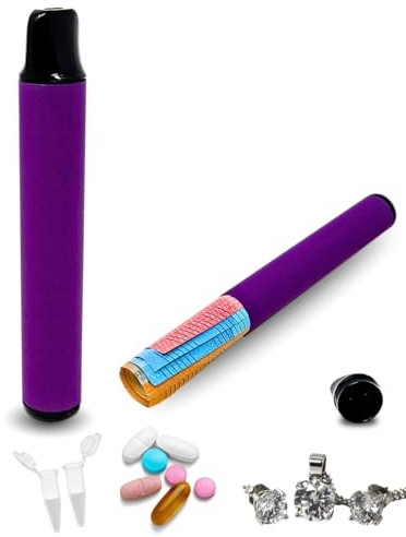 EKNA Nascondiglio in scatola – Fake Vape – Cassaforte per spiaggia – Viaggio Safe
