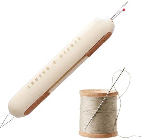 Dopsyesn Enfile-Aiguilles pour Couture À La Main | Double Fonction Découseur et Enfile-Aiguille | Accessoire Rapide pour Fils de Broderie Artisanat Tricot Personnes Âgées