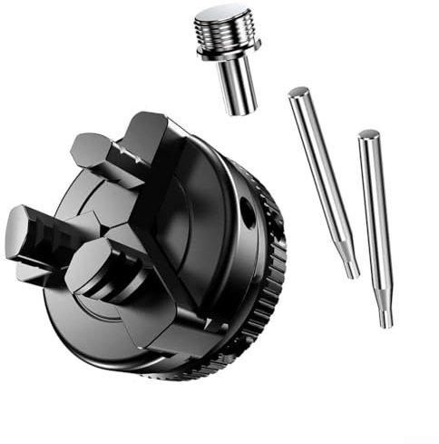Mini mandrin à trois mâchoires pour tour à bois de 5,1 cm avec design auto-centrant et matériau en alliage pour un serrage sûr et une utilisation en atelier (B)