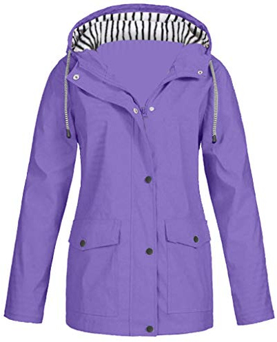 Chaqueta softshell para mujer, resistente al agua, larga, chaqueta de entretiempo para mujer, tallas grandes, color negro, chaqueta funcional, abrigo de verano, gabardina, cortavientos, chubasquero,